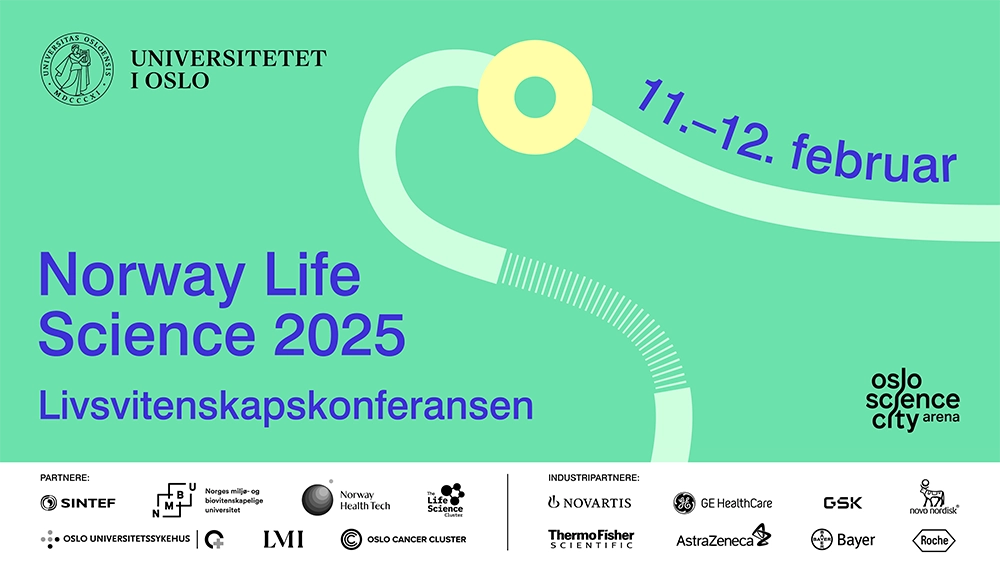 Banner Livsvitenskapskonferansen 2025.