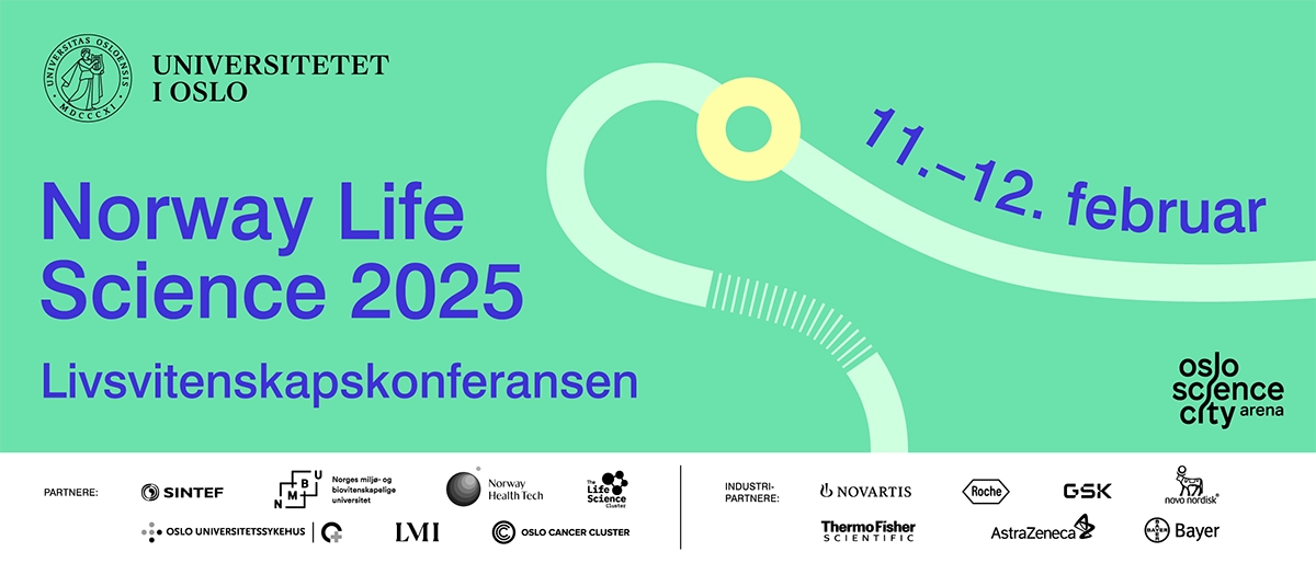 Banner av Livsvitenskapskonferansen 2025.